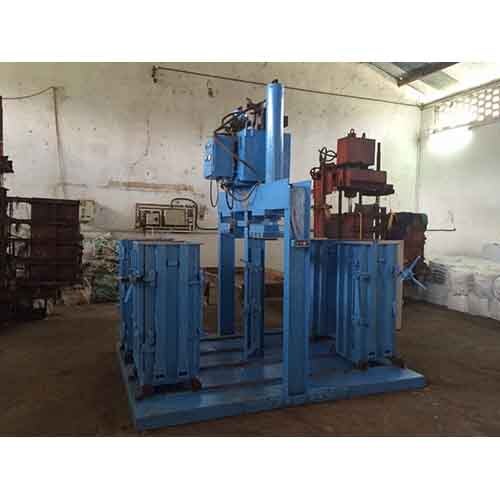 Double Box And Double Cylinder Baling Machine