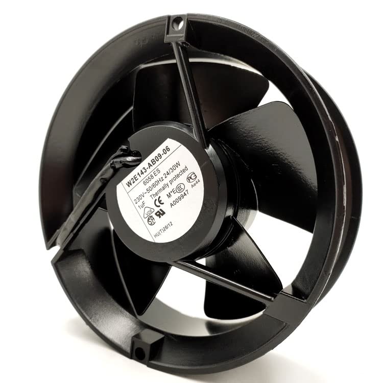 EBM PAPST W2E143-AB09-06 230V AC 24/30W 1uF 17251 172mm 2-pin high Temperature Resistant Cooling Fan