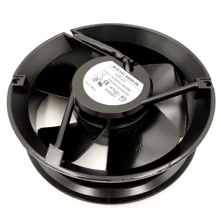EBM PAPST W2E143-AB09-06 230V AC 24/30W 1uF 17251 172mm 2-pin high Temperature Resistant Cooling Fan