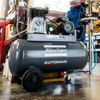 Automan Oil Lubricated Piston Compressor