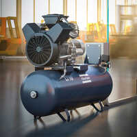 LE-LT Oil Lubricated Aluminum Piston Compressor