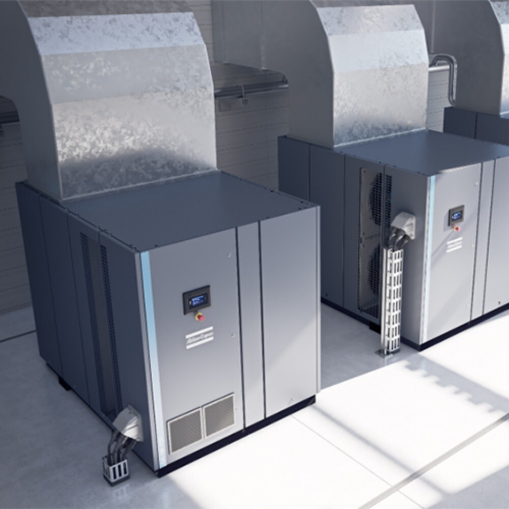 Ga Oil Lubricated Screw Compressor - Air Flow Capacity: 600 Liter (L)