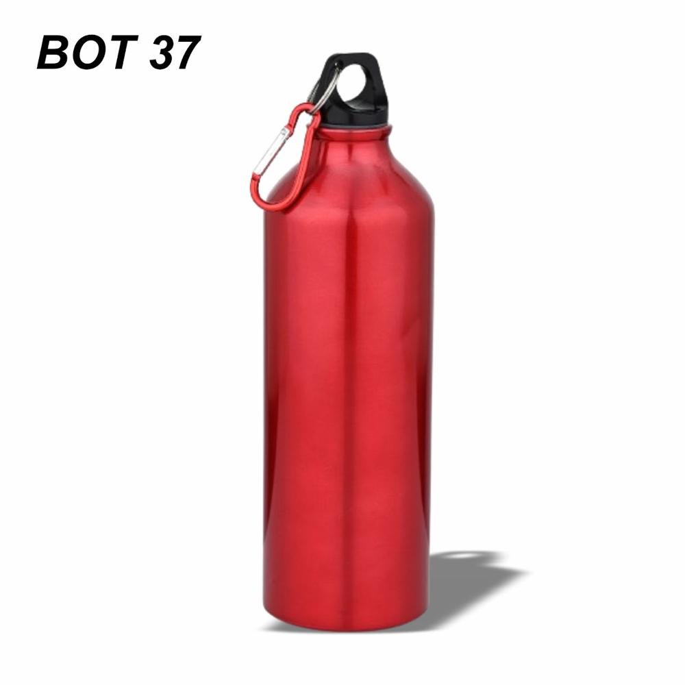 Steel Water Bottle - Color: Black
