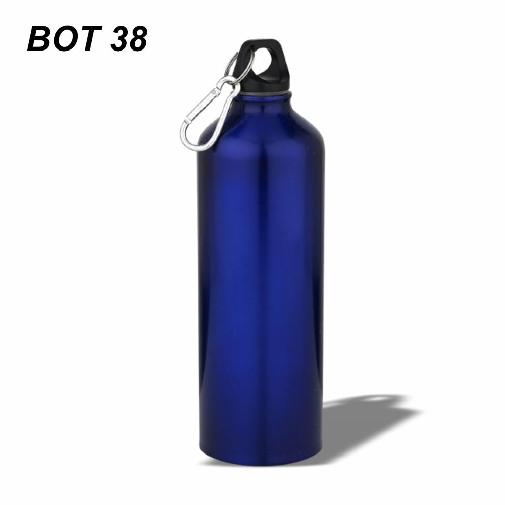Steel Water Bottle - Color: Black