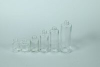 20ml-100Ml Flat Shoulder Glass Bottle