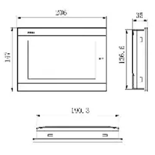XINJE HMI (7.0 inches) - TS2 series