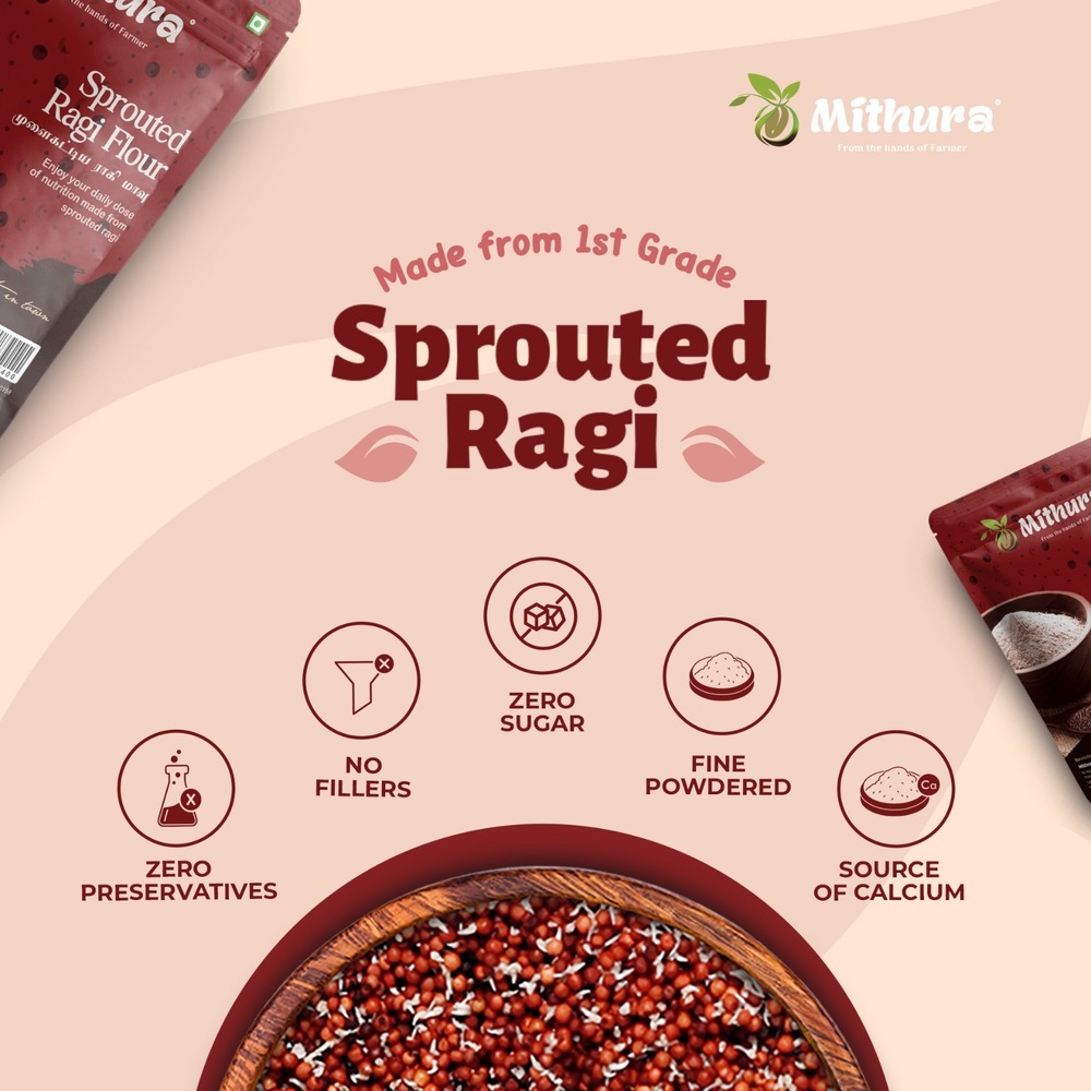 Sprouted Ragi Flour - Age Group: Children