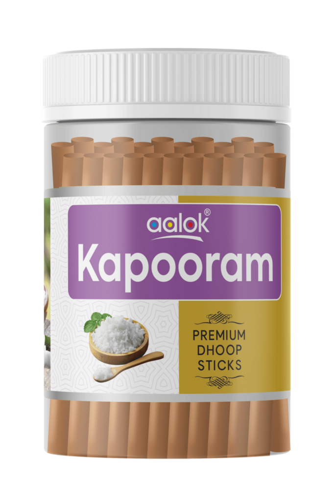 aalok Kapooram Attractive Dhoop Sticks Jar Collection