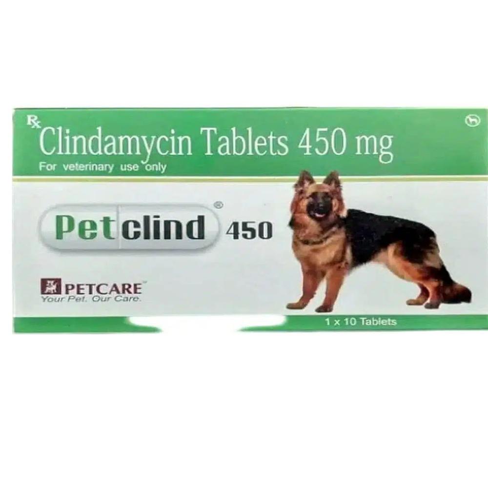 Petclind 450Mg Clindamycin Tablets - Packaging Type: Box