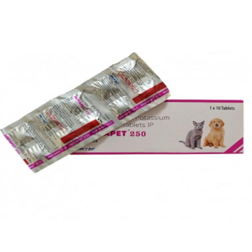 Beetapet-250 Amoxicillin 200mg + Clavulanic Acid 50mg Tablet