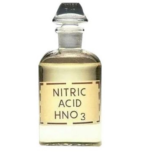Nitric Acid - CAS No. 7697-37-2, Industrial Grade, 100% Pure Inorganic Acid for Explosives, Fertilizers, Dyes, Metallurgy, Etching