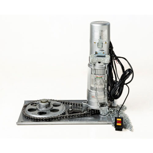 Automatic Rolling Shutter Motor 600 Kg - Color: Silver