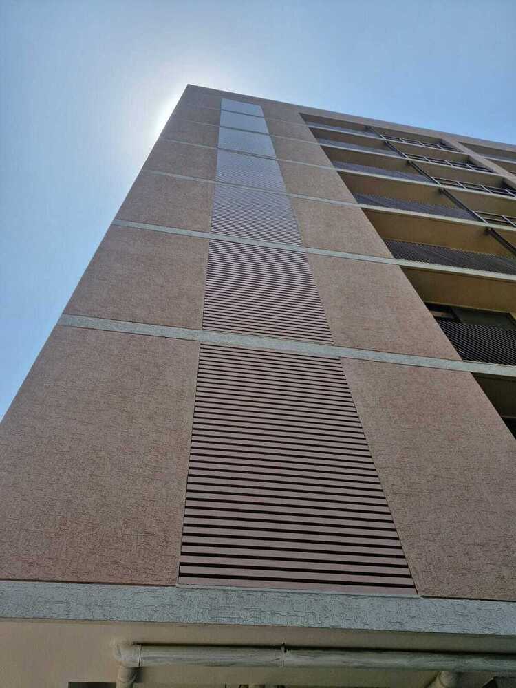 U Shape exterior louvers for building