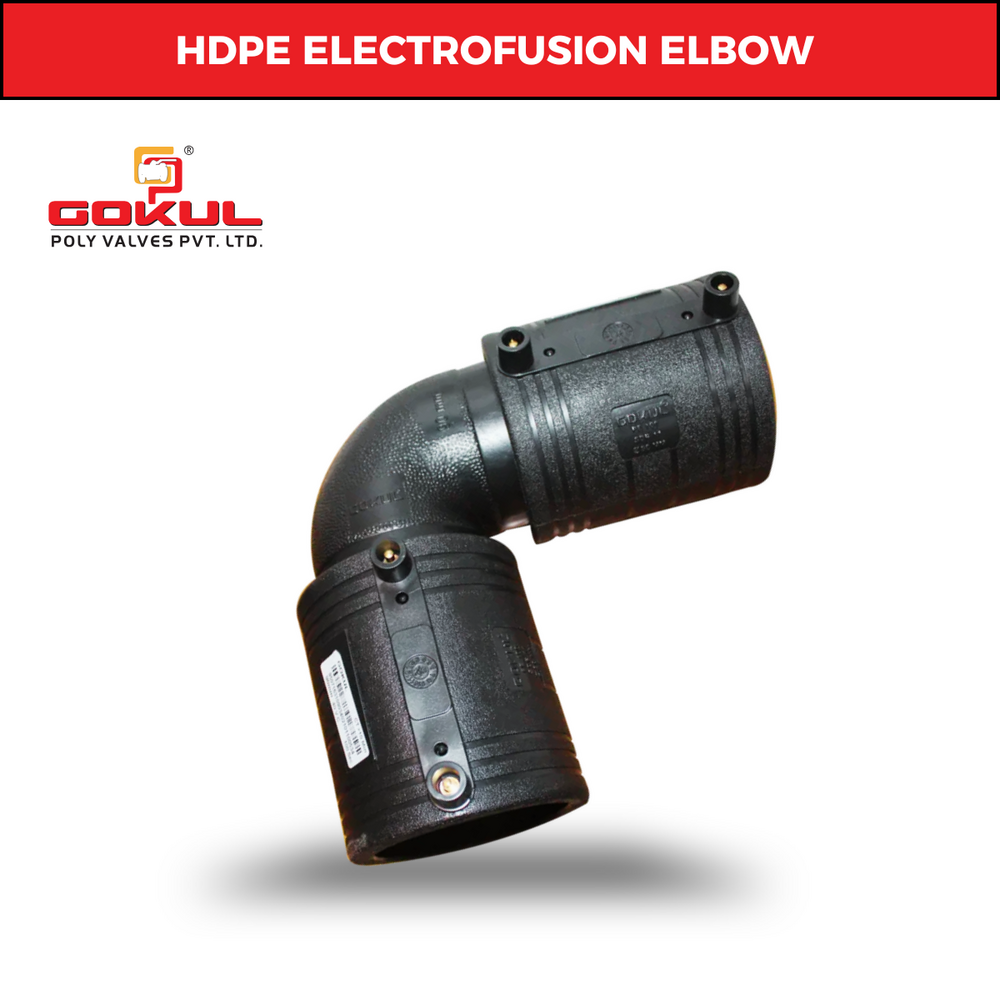 Gokul Hdpe Electrofusion Pipe Elbow 90 Degree - Application: Industrial & Water Line