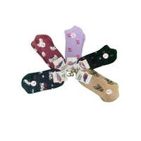Ladies Sneaker Socks - Color: Multicolor