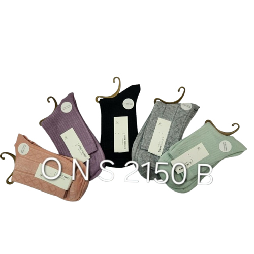 Mens  Ons 2150 B Self Long Socks - Color: Multicolor