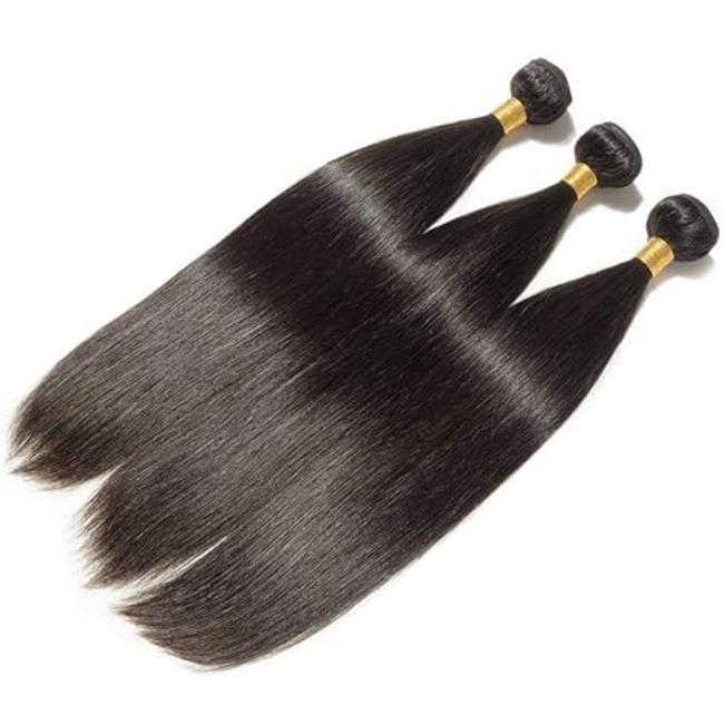 100% Brazilian Unprocessed Raw Hair Weave Bundles Human Hair Extensions 14 inch