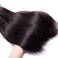 100% Brazilian Unprocessed Raw Hair Weave Bundles Human Hair Extensions 14 inch