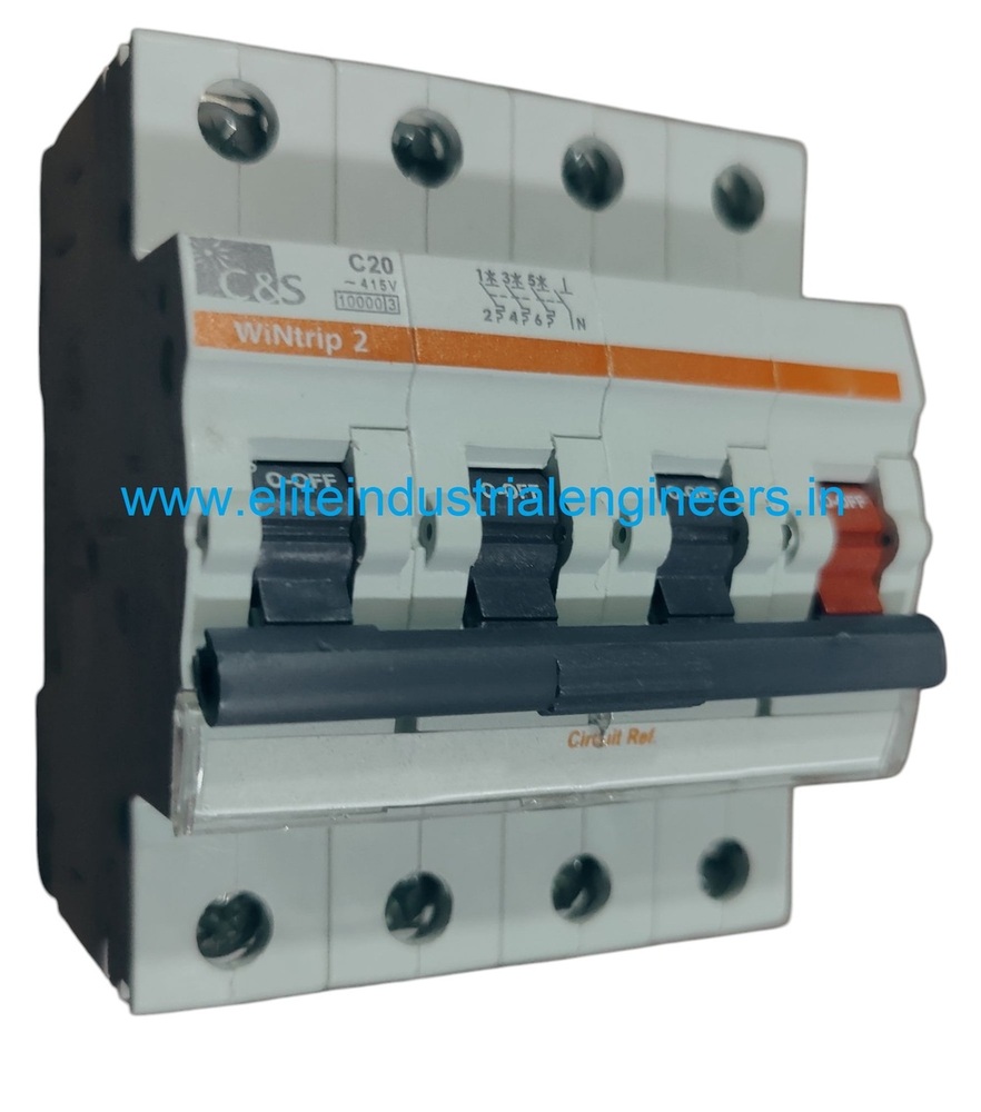 C&s Mcb Tpn20 - Color: White