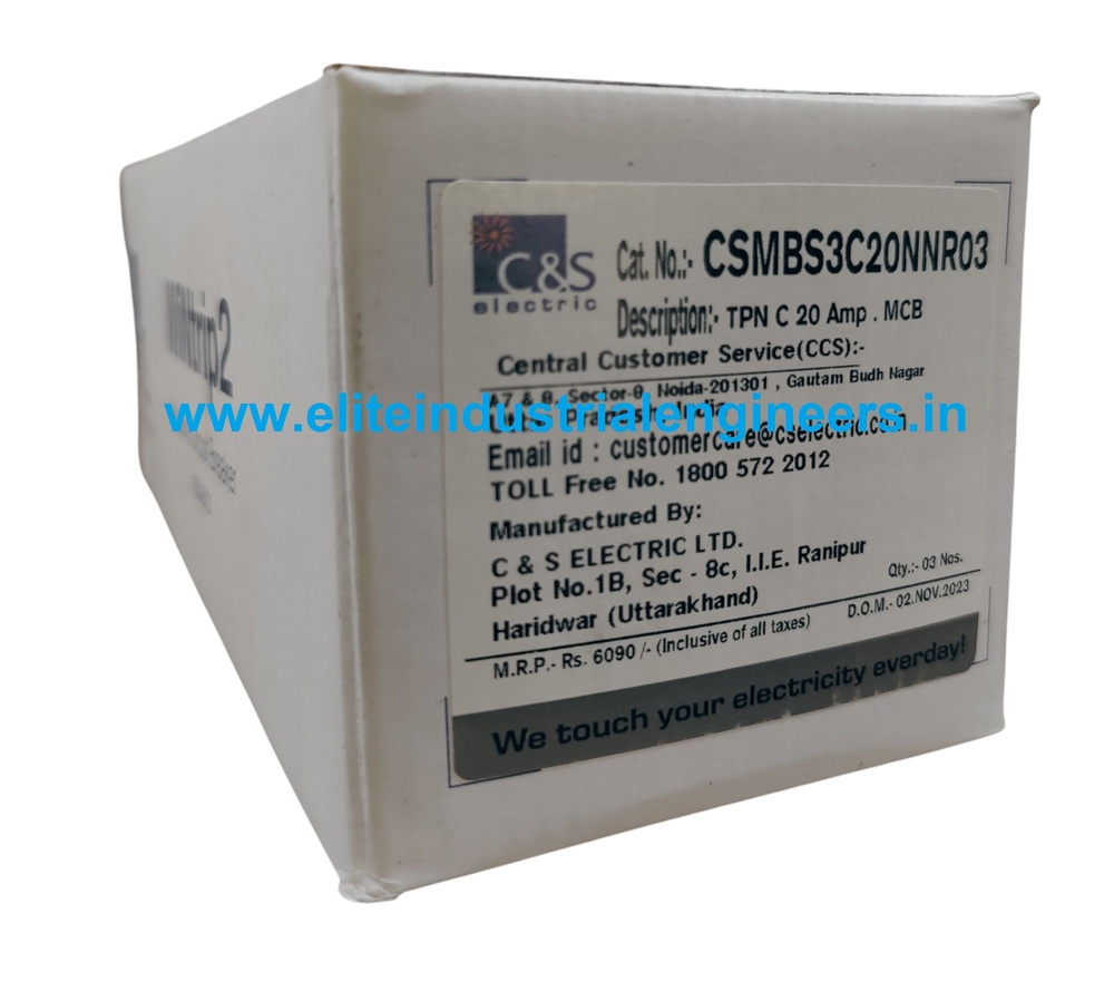 C&s Mcb Tpn20 - Color: White