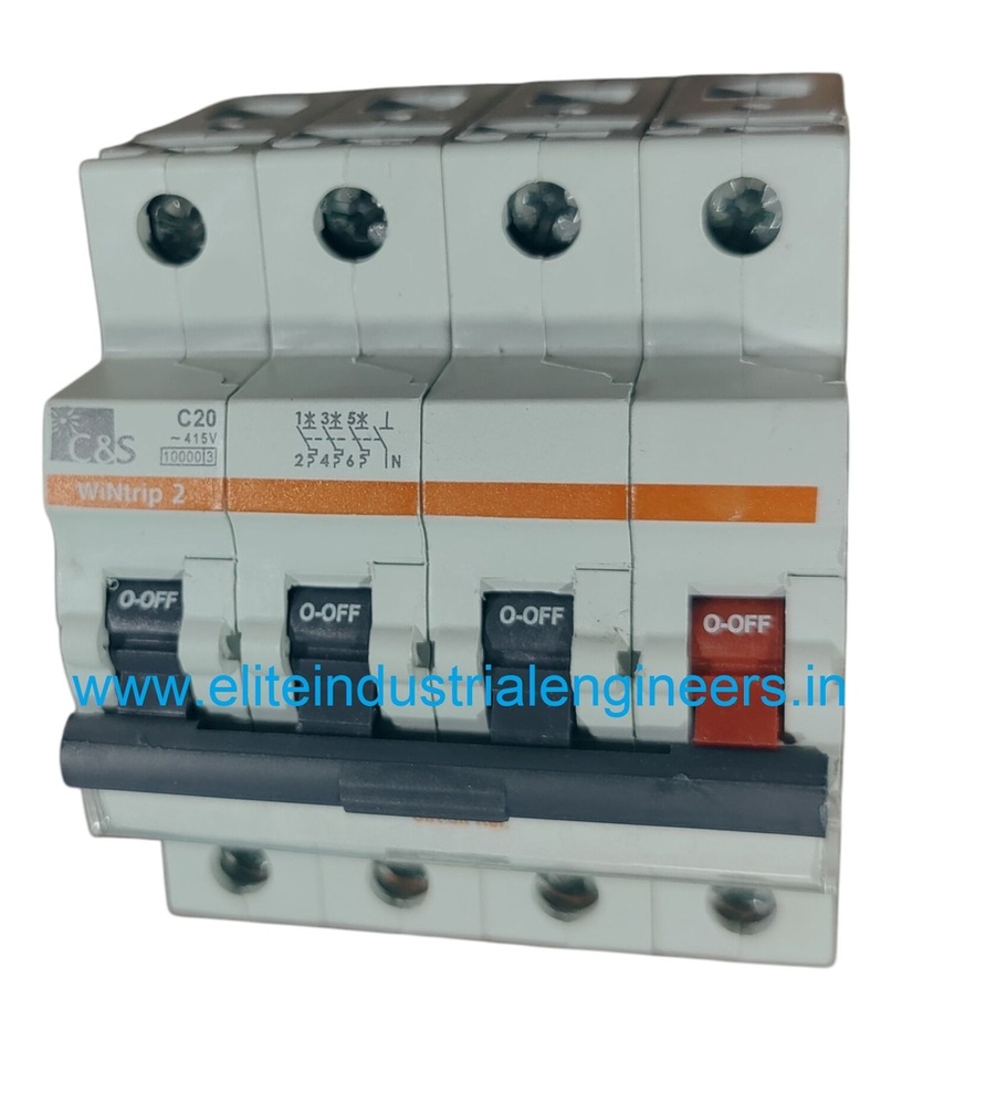 C&s Mcb Tpn20 - Color: White