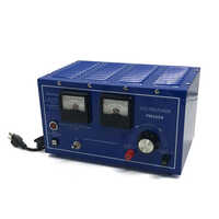 Gold Plating Rectifier - Electric Operation, 220 Volt Input, 2 Ampere Output, 50 Hertz Frequency | Industrial Blue Design, 1-year Warranty