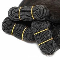 Hair Bundles, Silky And Bone Straight Hair Extensions Unprocessed 100% Premium Raw Hair (18 20 22 Inch