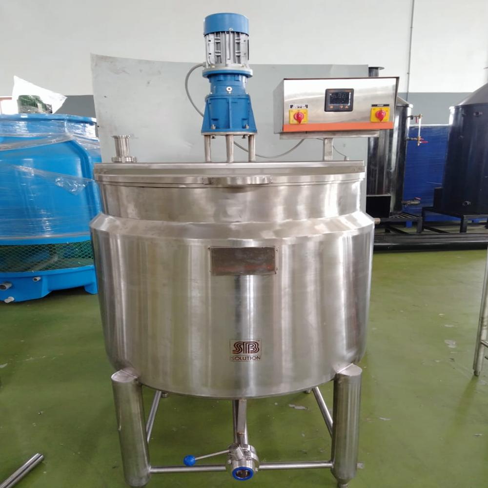 Juice Pasteurizer With Skid Mounted - Steam Processing - Color: Ss