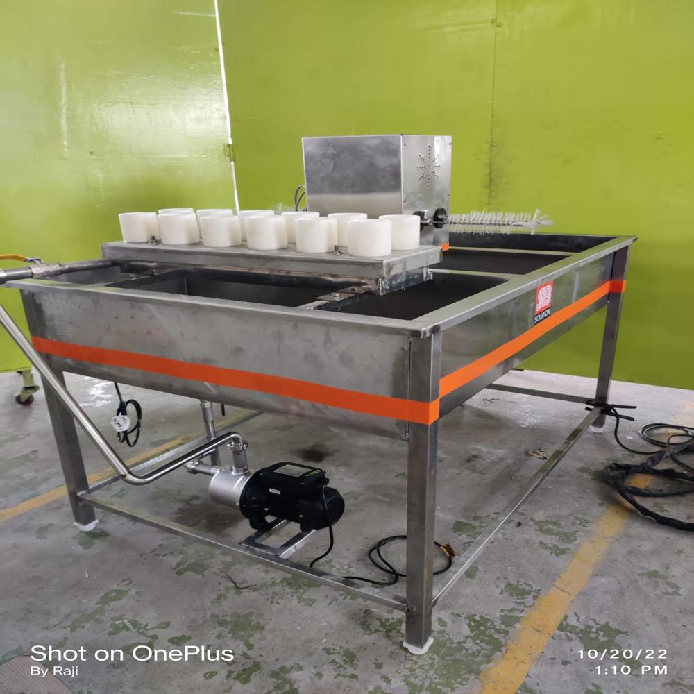 Juice Pasteurizer With Skid Mounted - Steam Processing - Color: Ss