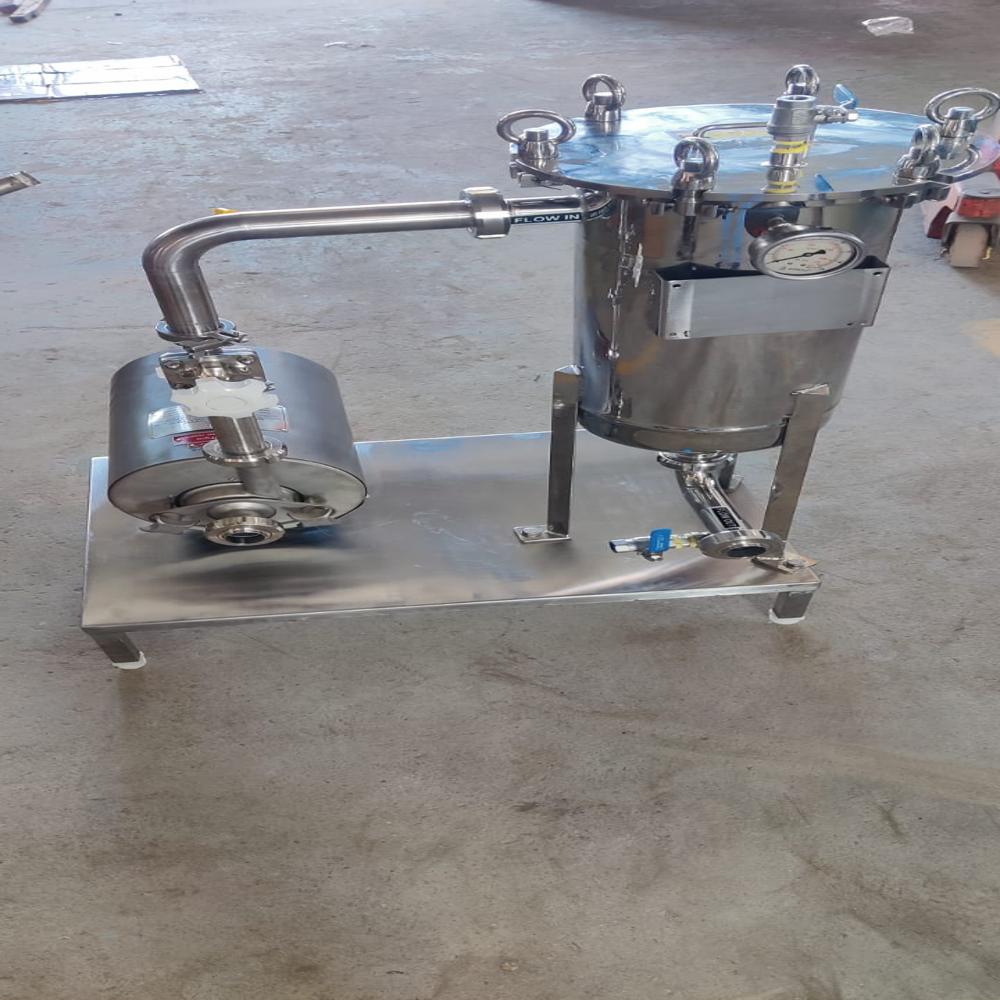 Juice Pasteurizer With Skid Mounted - Steam Processing - Color: Ss