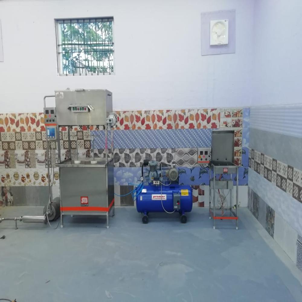 Juice Pasteurizer With Skid Mounted - Steam Processing - Color: Ss