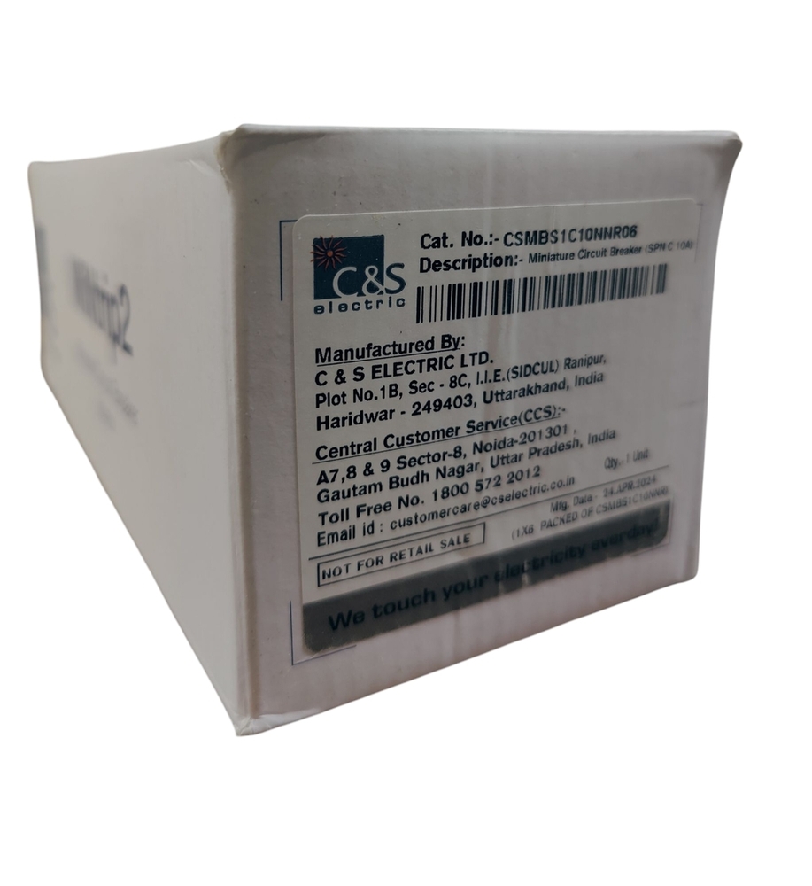 C&s Mcb Spn 10 - Features: Good Quality