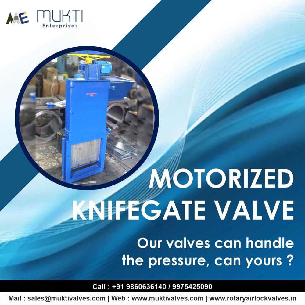 Motorize Knife gate valve 