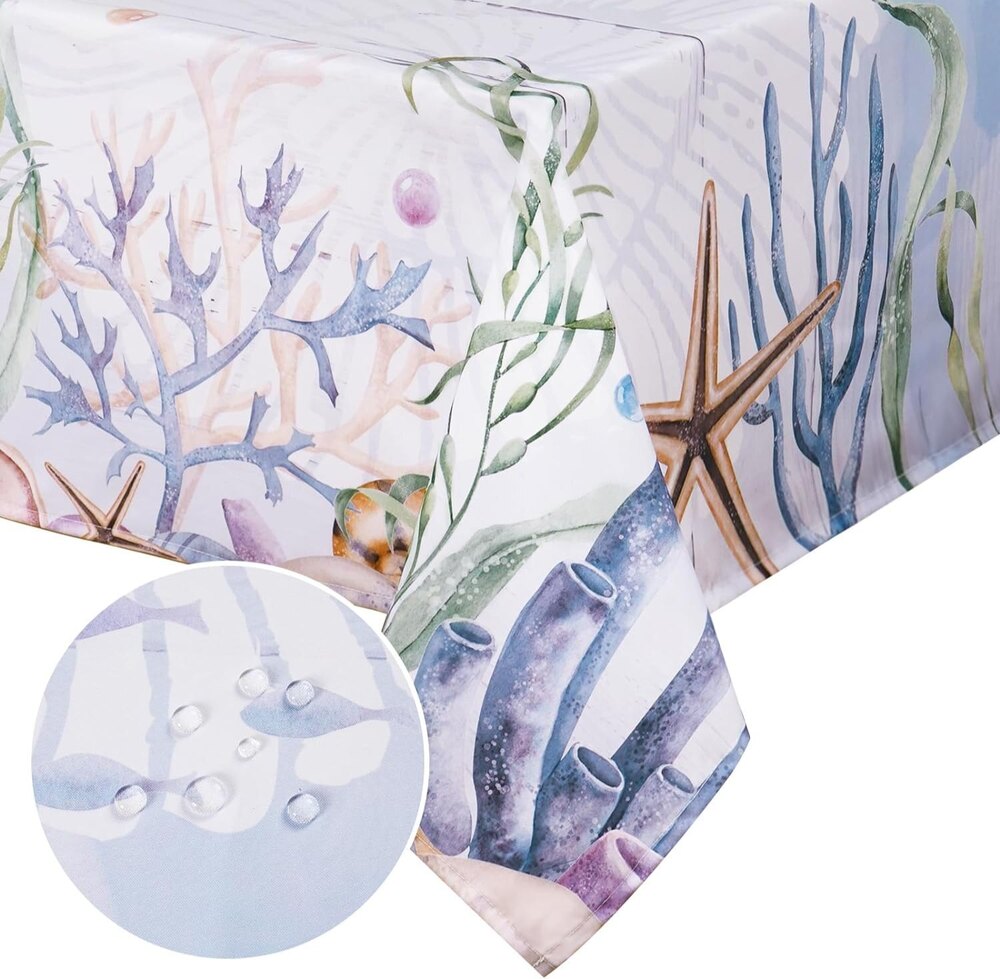 Dining Table Cover Waterproof Printed Table Covers
