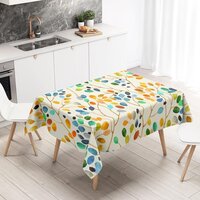 Dining Table Cover Waterproof Printed Table Covers