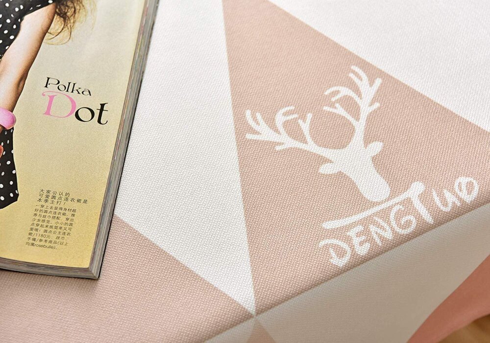 Dining Table Cover Waterproof Printed Table Covers
