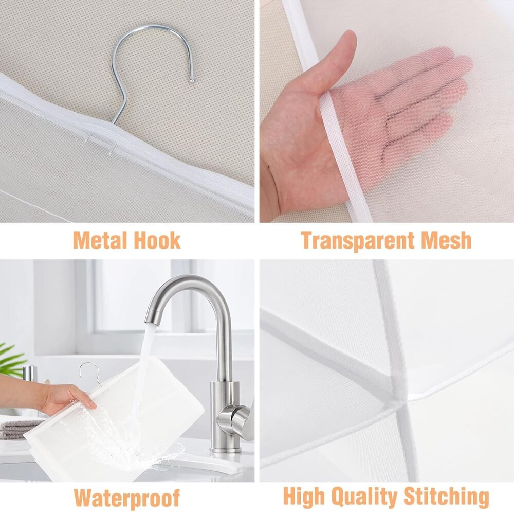 6 Pocket Hanging Purse Organiser
