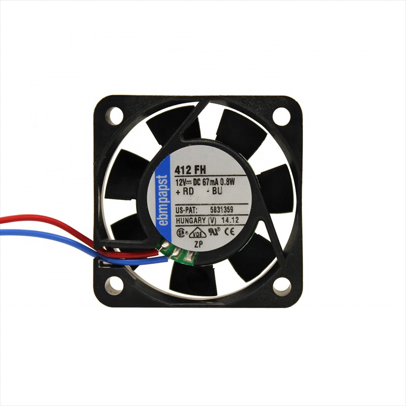ebmpapst 412FH 4010mm 4cm 12V DC 5.3CFM 0.8W 26dBA 6000RPM Mini Axial Cooling Fan