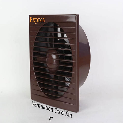Ventilation Excel Fan 4" - Color: Brown