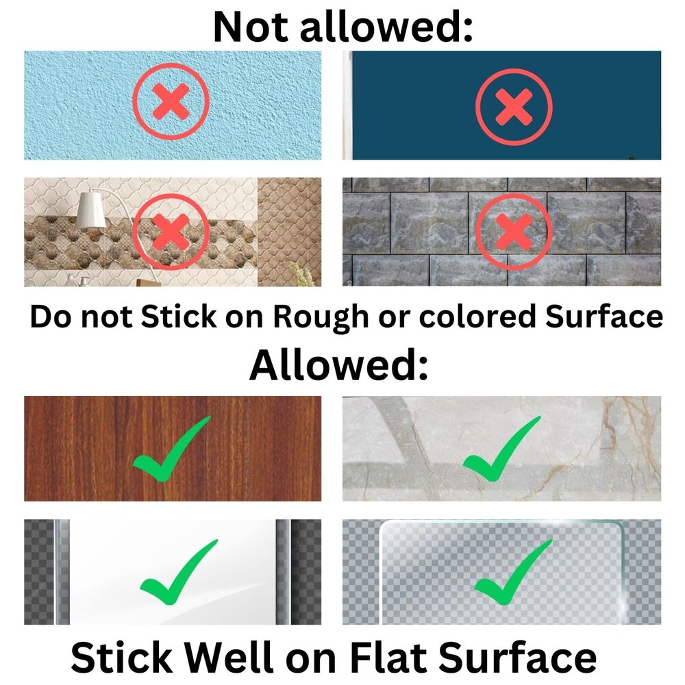 Floating Wall Shelves Wall-Mounted Storage Shelf For Bathroom, Kitchen, Living Room