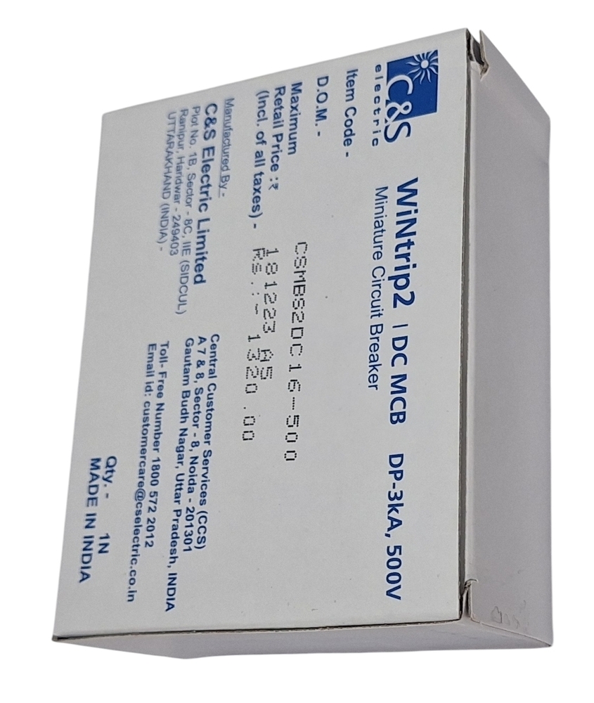C&s Mcb Dc16 - Automation Grade: No