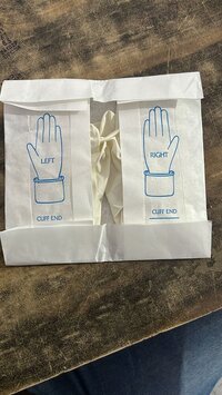 Powder Sterile surgical gloves