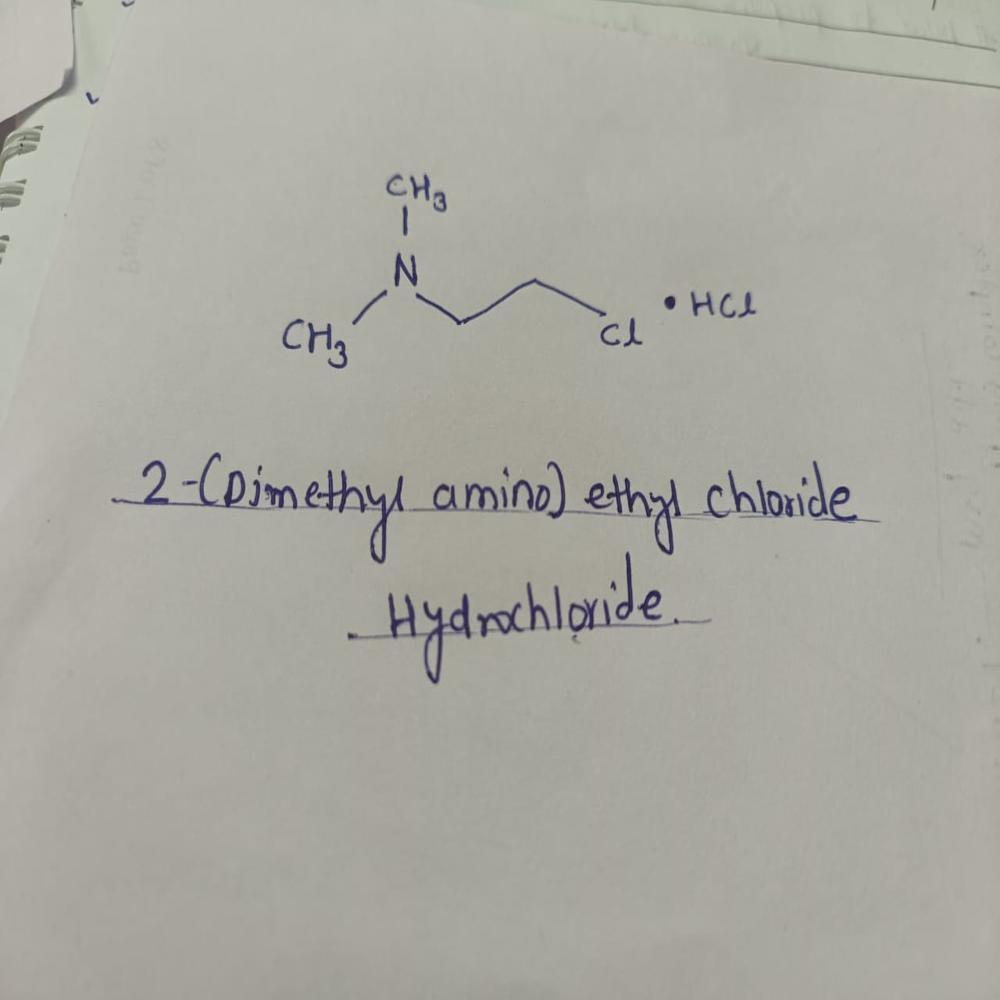 2-(Dimethyl amino) ethyl chloride hydrochloride