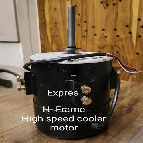 H Frame High Speed Cooler Motor - Color: Black