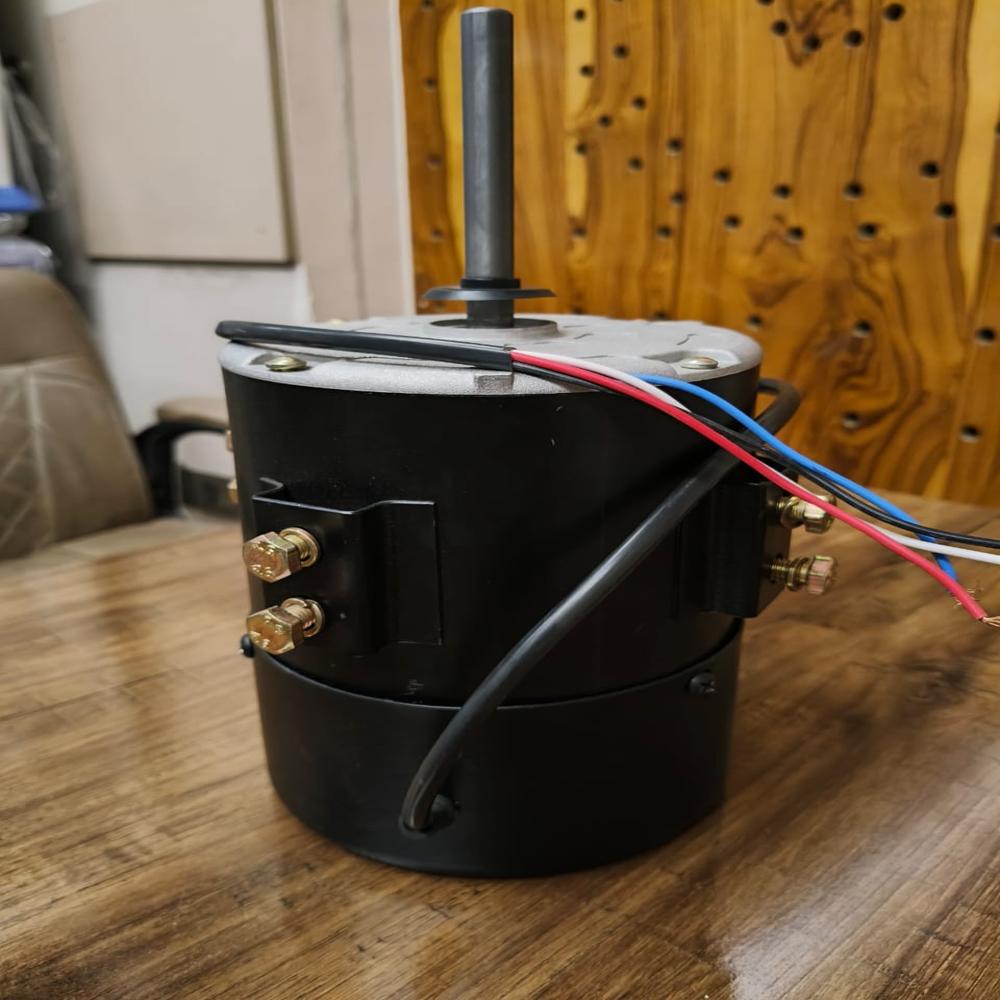 H Frame High Speed Cooler Motor - Color: Black
