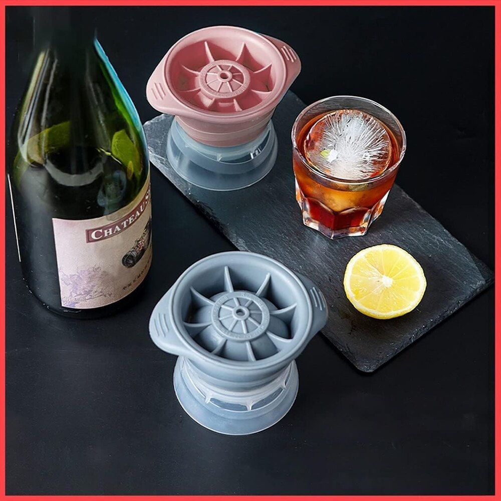 Silicone Ice Ball - Color: Orange