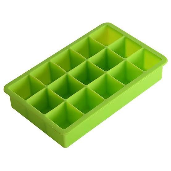 SILICONE 15 ICE CUBE TRAY