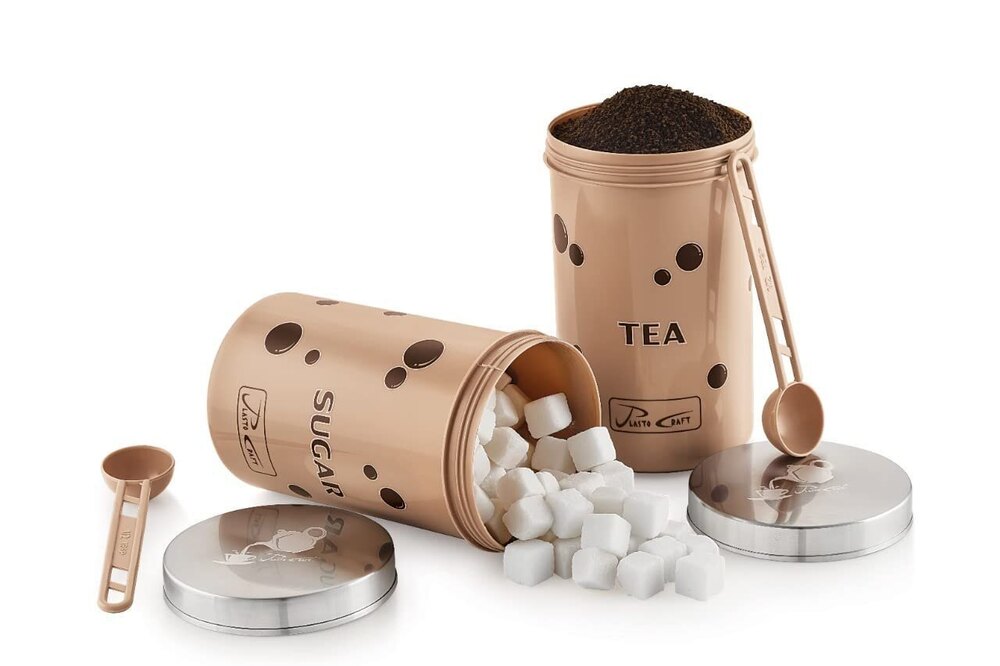 TEA-SUGAR CONTAINER SET
