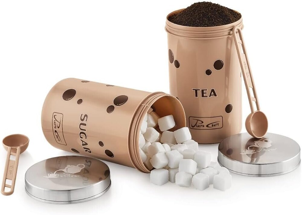 TEA-SUGAR CONTAINER SET