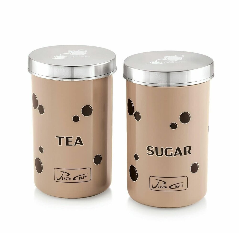 TEA-SUGAR CONTAINER SET